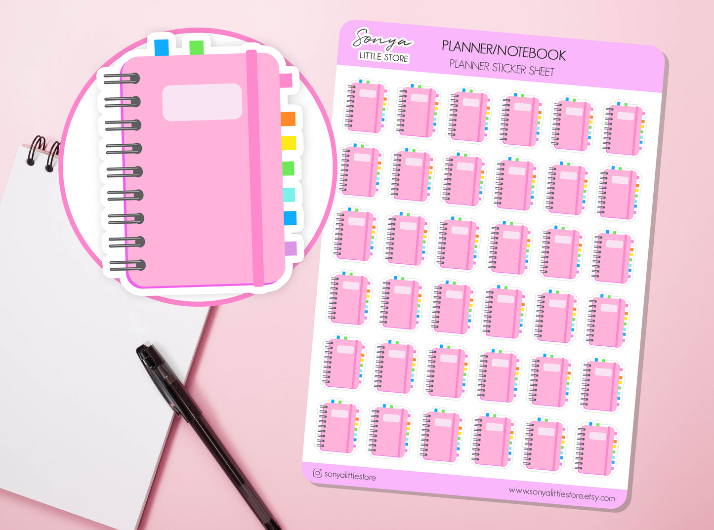 Planning Planner Stickers | Planner Organisation Time Notebook Diary Bullet Journal Sticker Sheet